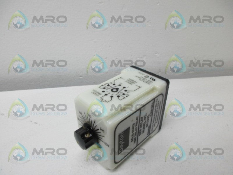 DAYTON 6X155G TIME DELAY RELAY *NEW IN BOX*