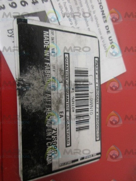 NORTH VS09R VALVE LOCKOUT * NEW IN ORIGINAL PACKAGE *