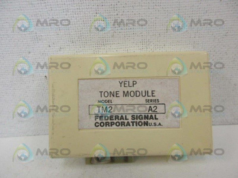 FEDERAL SIGNAL TM2 YELP TONE MODULE *USED*
