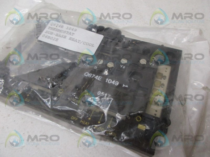 HONEYWELL Q674E1049 THERMOSTAT SUBBASE *NEW IN FACTORY BAG*
