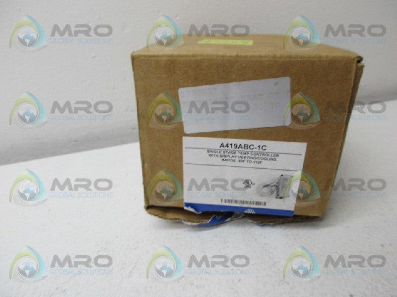 JOHNSON CONTROLS A419ABC-1C TEMPERATURE CONTROL *NEW IN BOX*