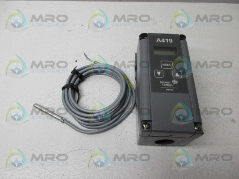 JOHNSON CONTROLS A419ABC-1C TEMPERATURE CONTROL *NEW IN BOX*