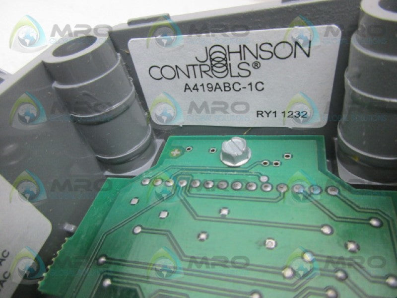 JOHNSON CONTROLS A419ABC-1C TEMPERATURE CONTROL *NEW IN BOX*