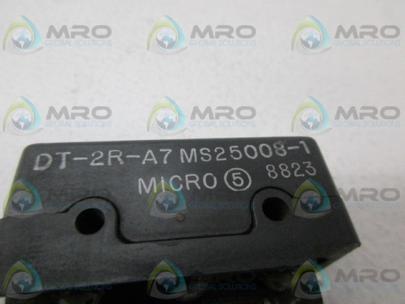 MICRO SWITCH DT-2R-A7MS25008-1 LIMIT SWITCH *NEW NO BOX*