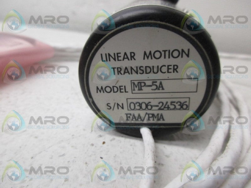 AMETEK MP-5A LINEAR MOTION TRANSDUCER *NEW NO BOX*
