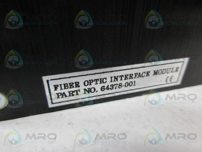 FIFE 64378-001 FIBER OPTIC INTERFACE MODULE *NEW NO  BOX*