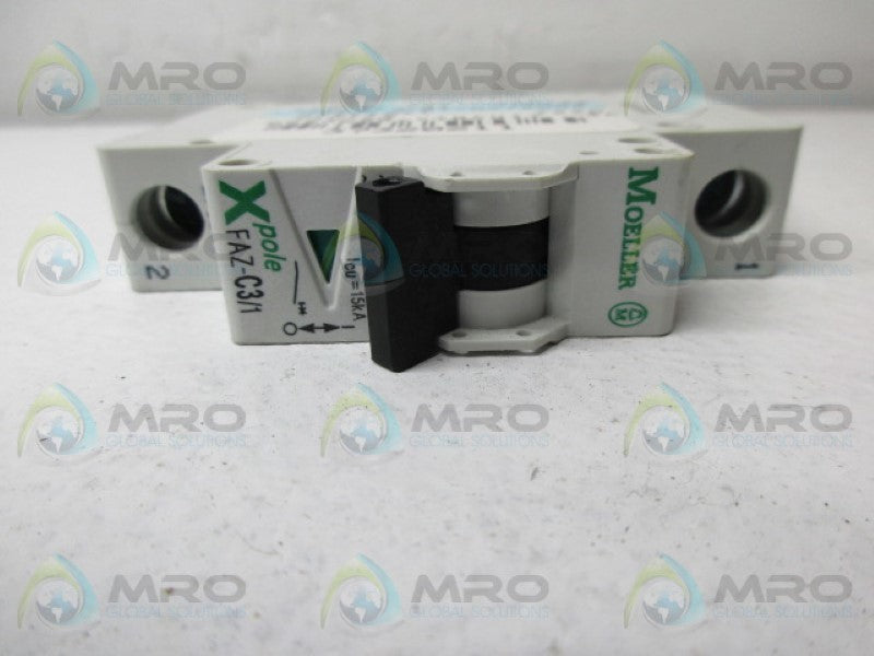 KLOCKNER MOELLER FAZ-C3/1 CIRCUIT BREAKER NSNP