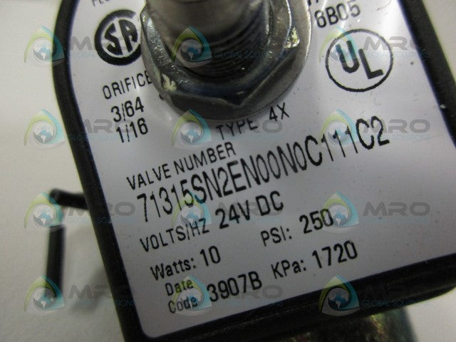 PARKER 71315SN2EN00N0C111C2 3WAY SOLENOID VALVE*NEW IN BOX*