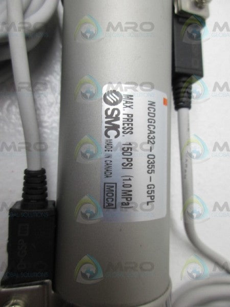 SMC NCDGCA32-0355-G5PL PNEUMATIC CYLINDER NSNP
