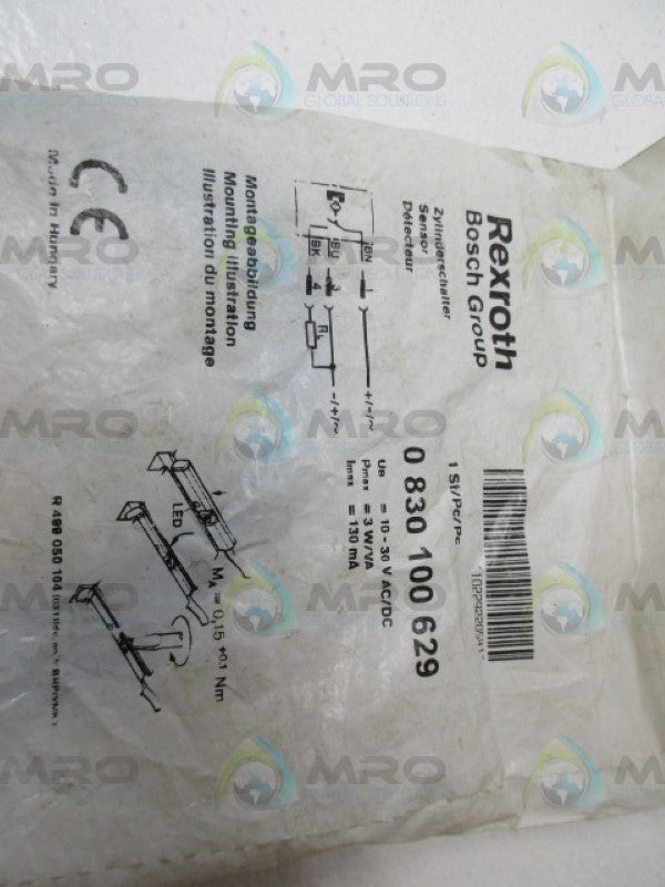 REXROTH 0830100629 MAGNETIC SWITCH * NEW IN FACTORY BAG *