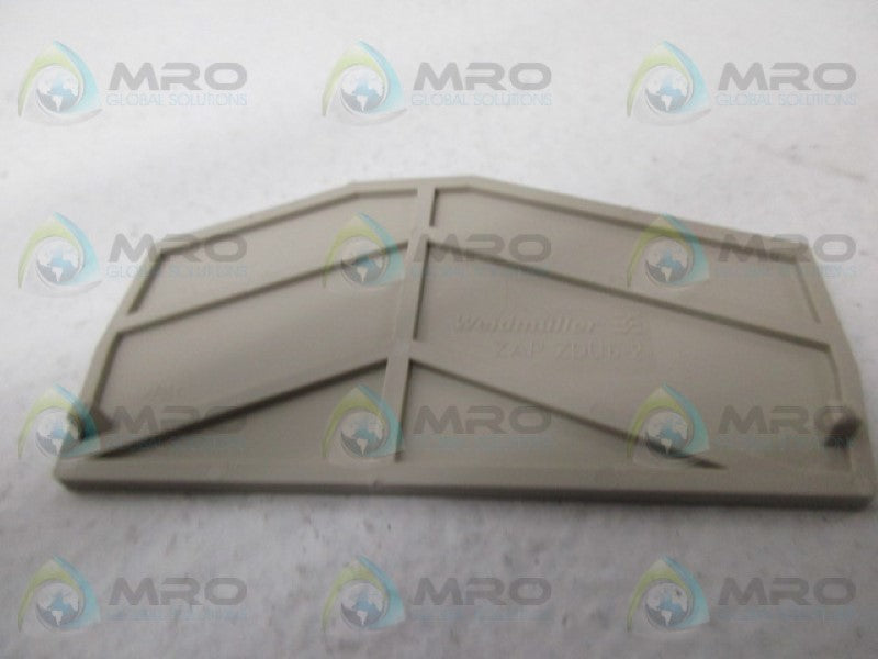 WEIDMULLER ZAPZDU6-2 TERMINAL BLOCK END PLATE NSNP