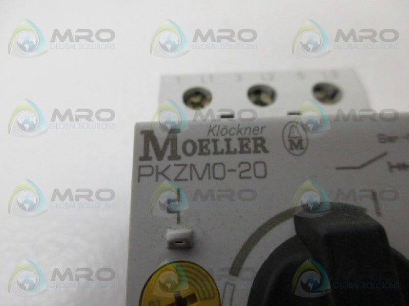 KLOCKNER MOELLER PKZM0-20 MANUAL MOTOR STARTER 16-20A *NEW NO BOX*