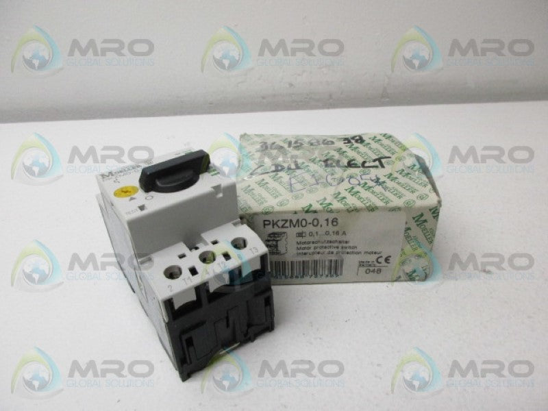 KLOCKNER MOELLER PKZM0-0,16 MANUAL MOTOR STARTER 0.1-0.16A NSMP