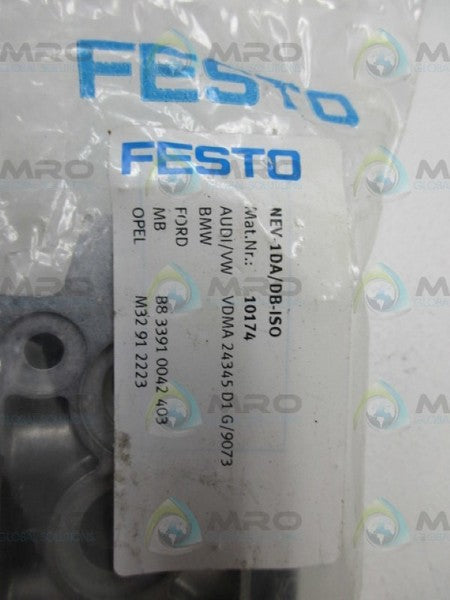 FESTO NEV-1DA/DB-IS0 END PLATE KIT NSMP