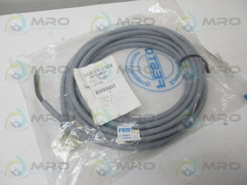 FESTO KMEB-2-24-5-LED CONNECTOR CABLE *NEW IN FACTORY BAG*