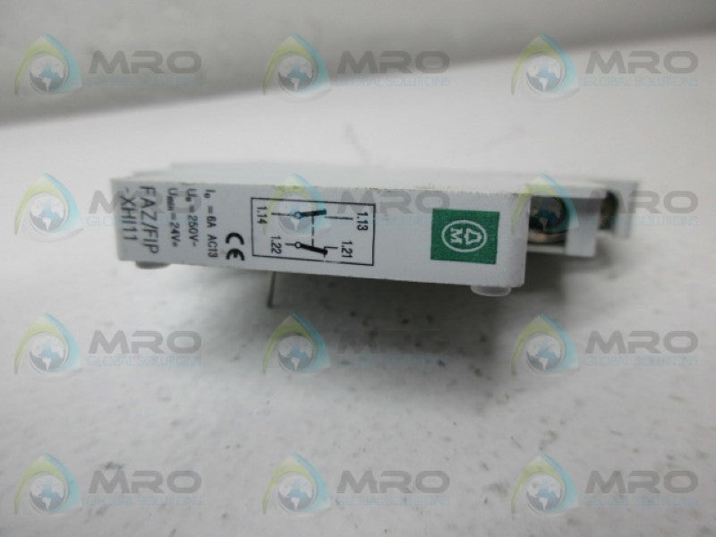 KLOCKNER MOELLER FAZ/FIP-XHI11 AUXILIARY SWITCH *NEW NO BOX*