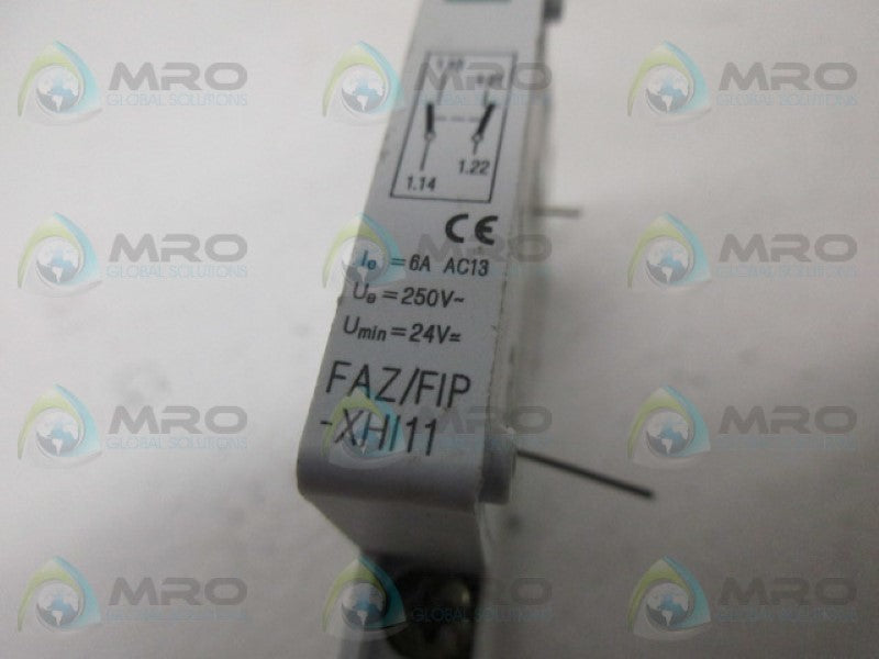 KLOCKNER MOELLER FAZ/FIP-XHI11 AUXILIARY SWITCH *NEW NO BOX*