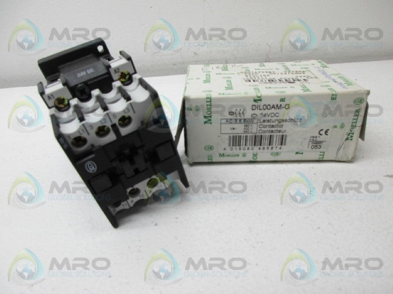 KLOCKNER MOELLER DIL00AM-G CONTACTOR 24VDC *NEW IN BOX*