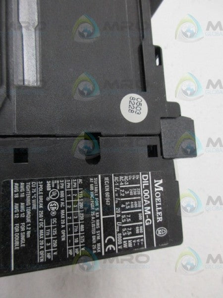KLOCKNER MOELLER DIL00AM-G CONTACTOR 24VDC *NEW IN BOX*