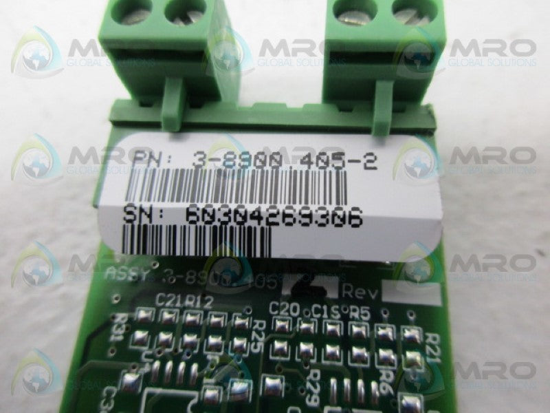 GEORGE FISCHER 3-8900.405-2 OUTPUT MODULE NSNP
