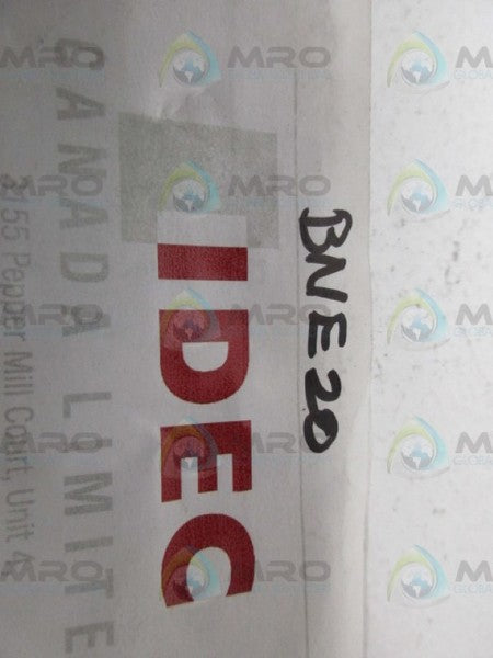 IDEC BNE20 END PLATE (PKG OF 2)  NSMP
