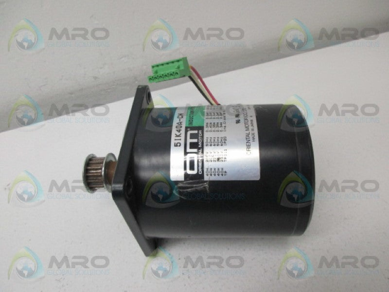 ORIENTIAL MOTOR 5IK40A-CW INDUCTION MOTOR *USED*