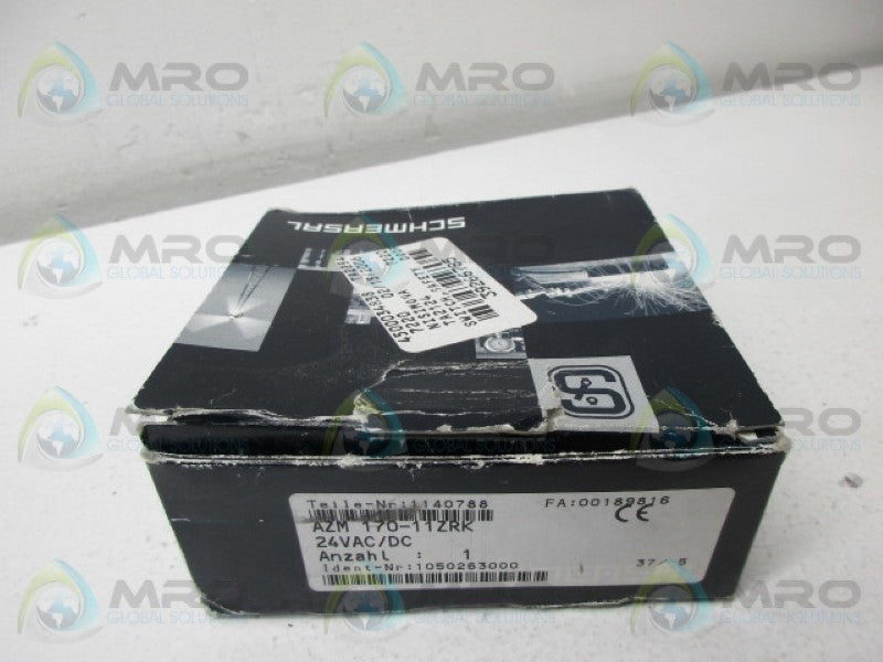 SCHMERSAL AZM170-11zrk 24VAC/DC *NEW IN BOX*