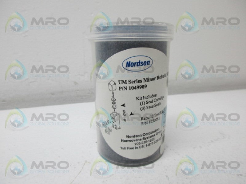 NORDSON 1049909 1050081 MINOR REBUILD KIT *NEW IN ORIGINAL PACKAGE*