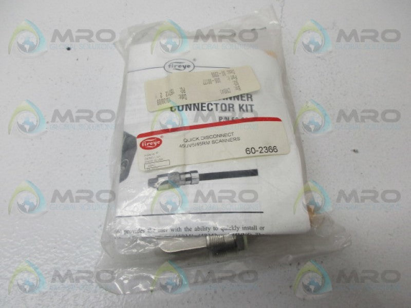 FIREYE 60-2366 45UV5/45RM QUICK DISCONNECTSCANNERS * NEW IN FACTORY BAG *