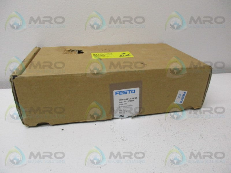 FESTO CMMS-AS-C4-3A-G2  SERVO MOTOR CONTROLLER *NEW IN BOX*
