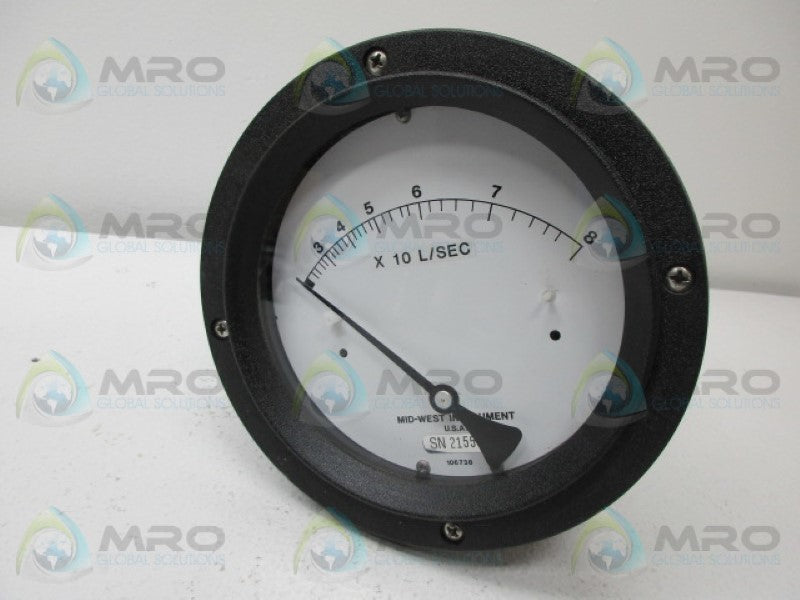 MID-WEST INSTRUMENTS 130PC-03-B-F0 DIFFERENTIAL PRESSURE INDICATOR NSNP