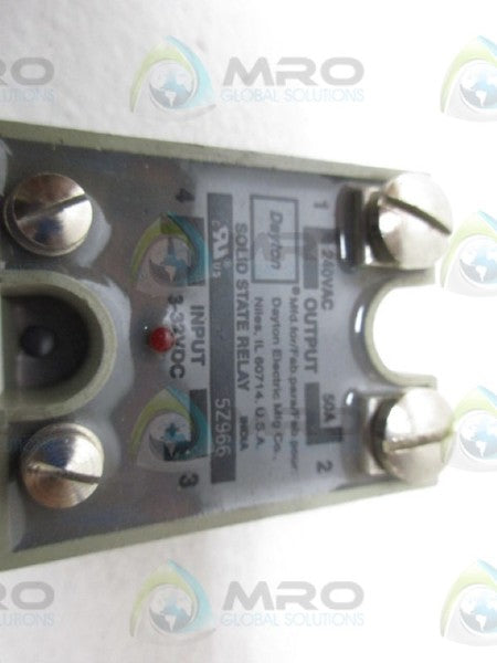 DAYTON 5Z966 SOLID STATE RELAY  NSNP
