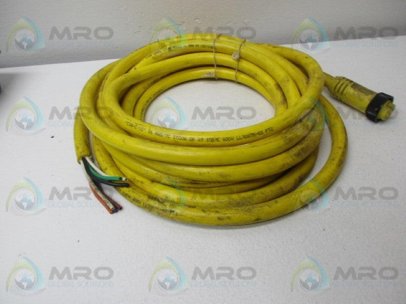 DANIEL WOODHEAD 227020A01F200 CORDSET  UNMP