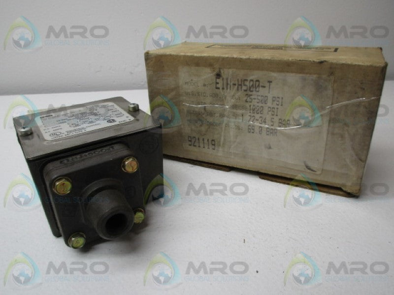 BARKSDALE E1H-H500-T PRESSURE ACTUATED SWITCH *  NEW IN BOX  *