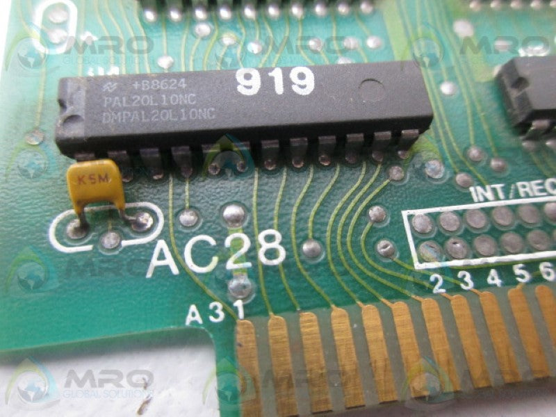 OPTO 22 AC28 ADAPTER CARD * USED *