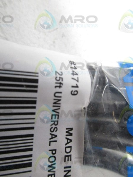 CABLE TO GO 14719 UNIVERSAL POWER CORD 25FT * NEW IN FACTORY BAG *