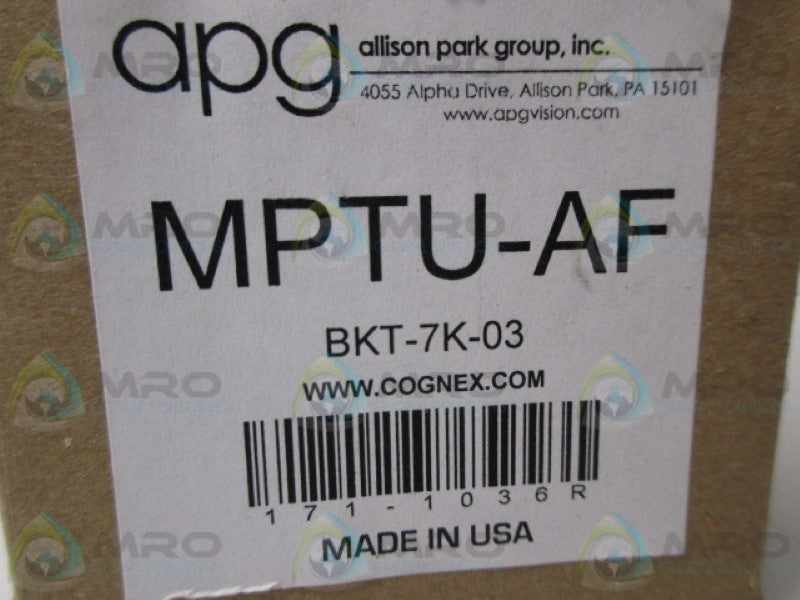 COGNEX MPTU-AF BKT-7K-03 PAN & TILT BRACKET *  NEW IN BOX  *