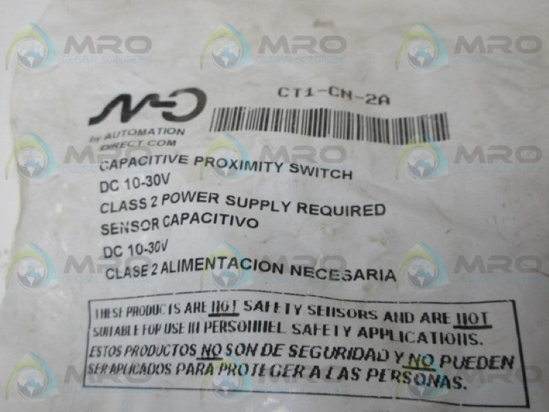 AUTOMATION DIRECT CT1-CN-2A PROXIMITY SWITCH * NEW IN FACTORY BAG *
