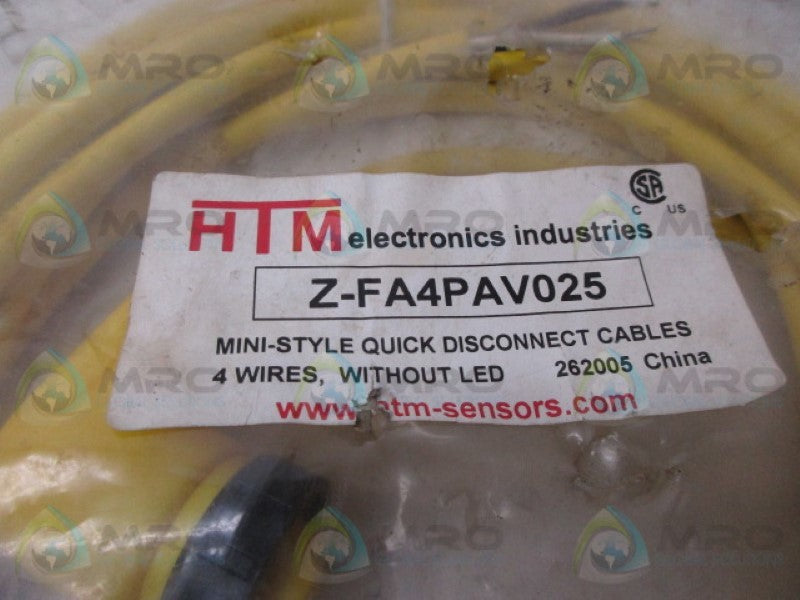HTM Z-FA4PAV025 CONNECTING CABLE * NEW IN FACTORY  BAG*