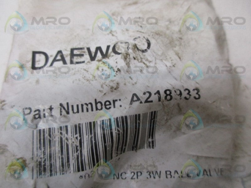 DAEWOO A218933 SOLENOID VALVE * NEW IN FACTORY  BAG*