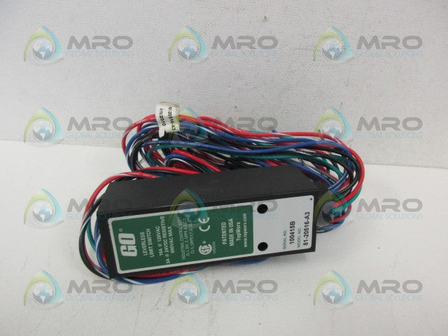 GO SWITCH 81-20516-A3 PROXIMITY LIMIT SWITCH *NEW IN BOX*