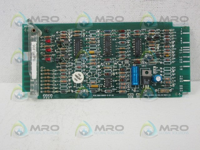 PANALARM 90F1X1PB 090-0003-3-01-B SEQUENCE FLASHER CARD *USED*