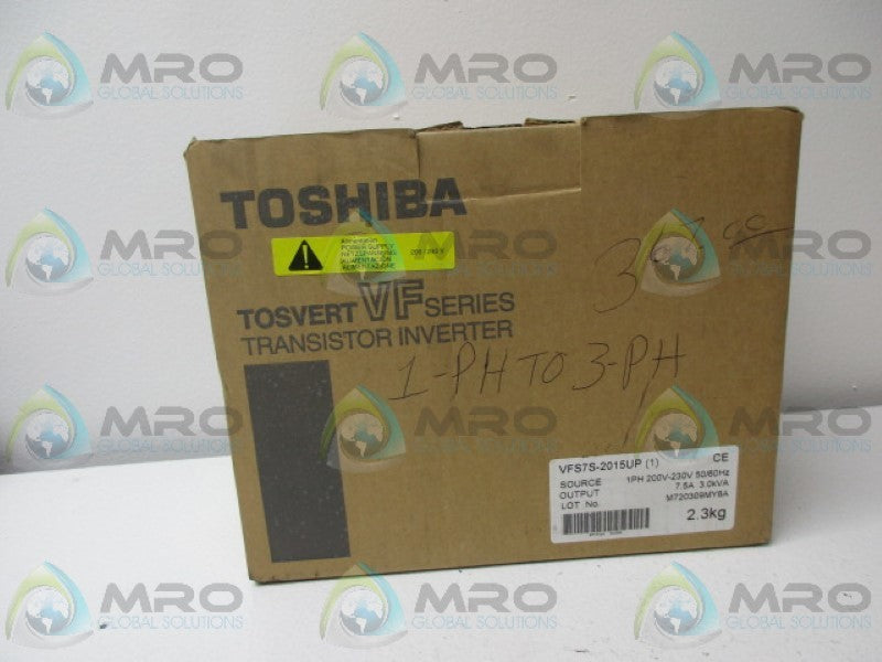 TOSHIBA VFS7S-2015UP TRANSISTOR INVERTER *NEW IN BOX *