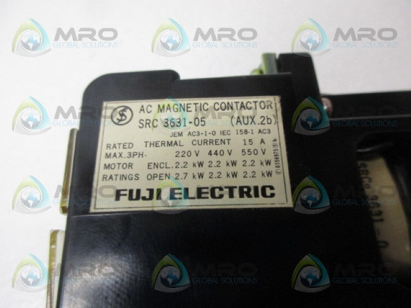 FUJI ELECTRIC SRC3631-05 MAGNETIC CONTACTOR * NEW NO BOX *