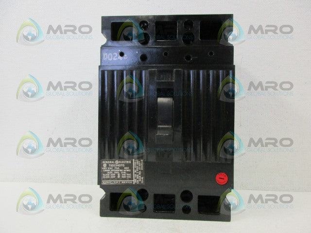 GENERAL ELECTRIC TED134070WL CIRICUIT BREAKER 70A *NEW IN BOX*