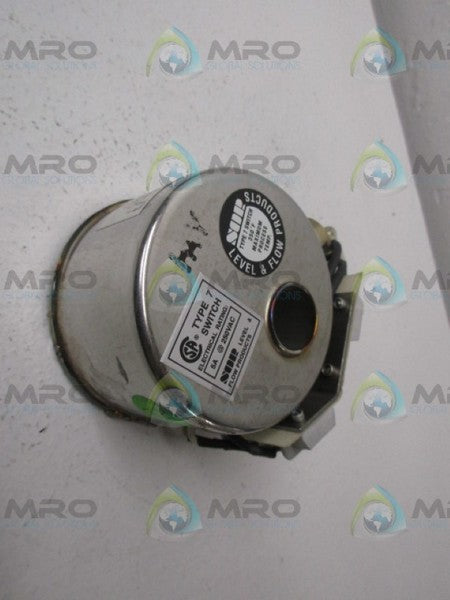 SOR TYPE 7 ELECTRIC LEVEL FLOW SWITCH * NEW NO BOX *