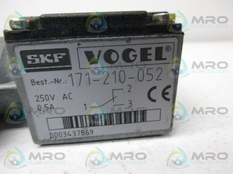 SKF 171-210-052 OIL PRESSURE CONTROL VALVE *NEW NO BOX *