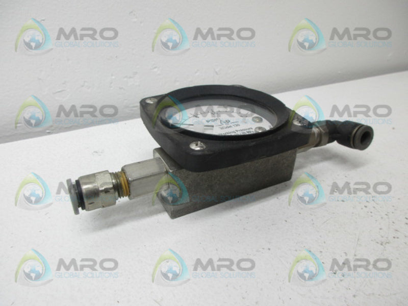 MID-WEST 120SA-02-FO PRESSURE GAUGE 0-15 PSID  NSNP