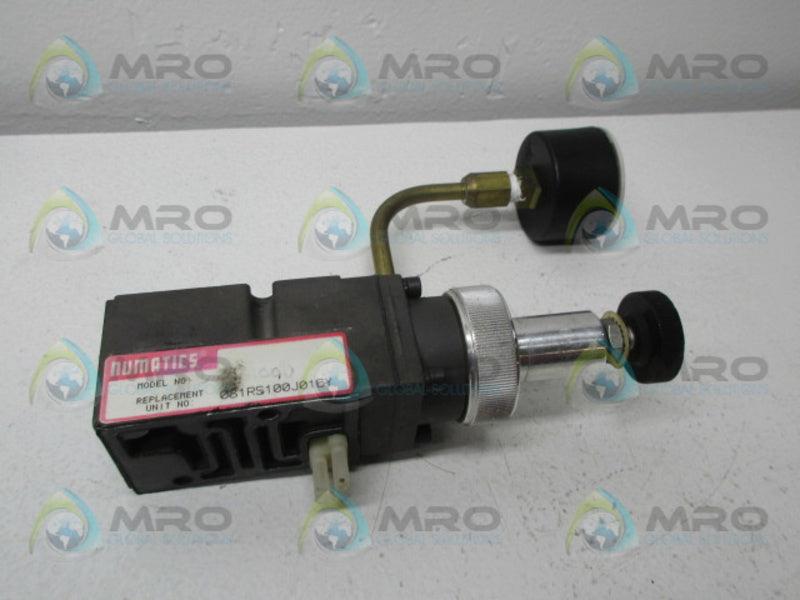 NUMATICS 081RS100J016Y PNEUMATIC REGULATOR  UNMP