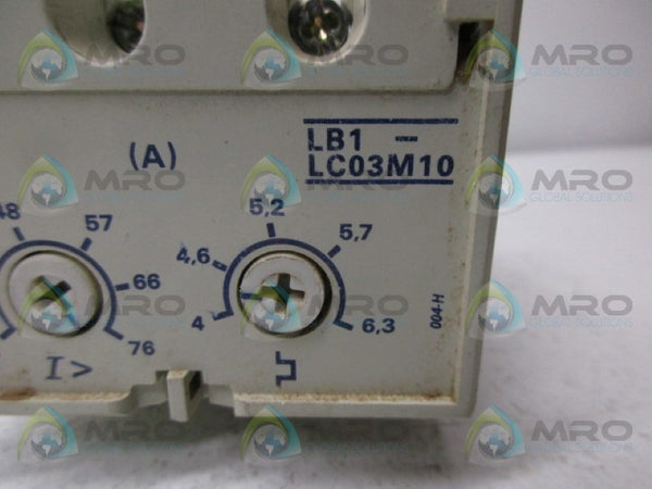 TELEMECANIQUE LB1-LC03M10 OVERLOAD RELAY  UNMP